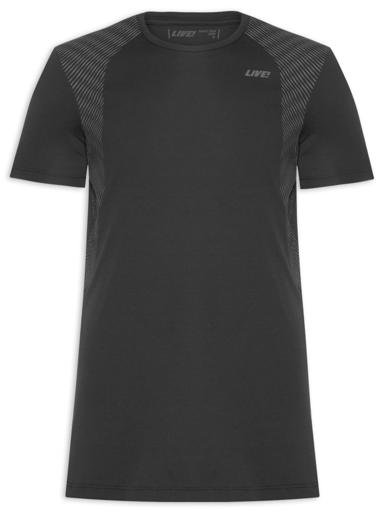 Camiseta Masculina Comfy Line Link Men Preto Live!