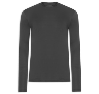 Camiseta Masculina Comfy Manga Longa Bio Men - Preto