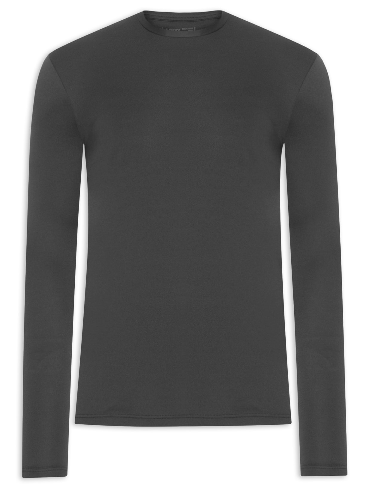 Camiseta Masculina Comfy Manga Longa Bio Men - Preto