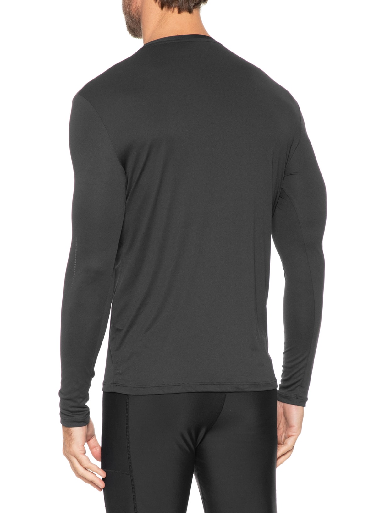 Camiseta Masculina Comfy Manga Longa Bio Men Preto Live!