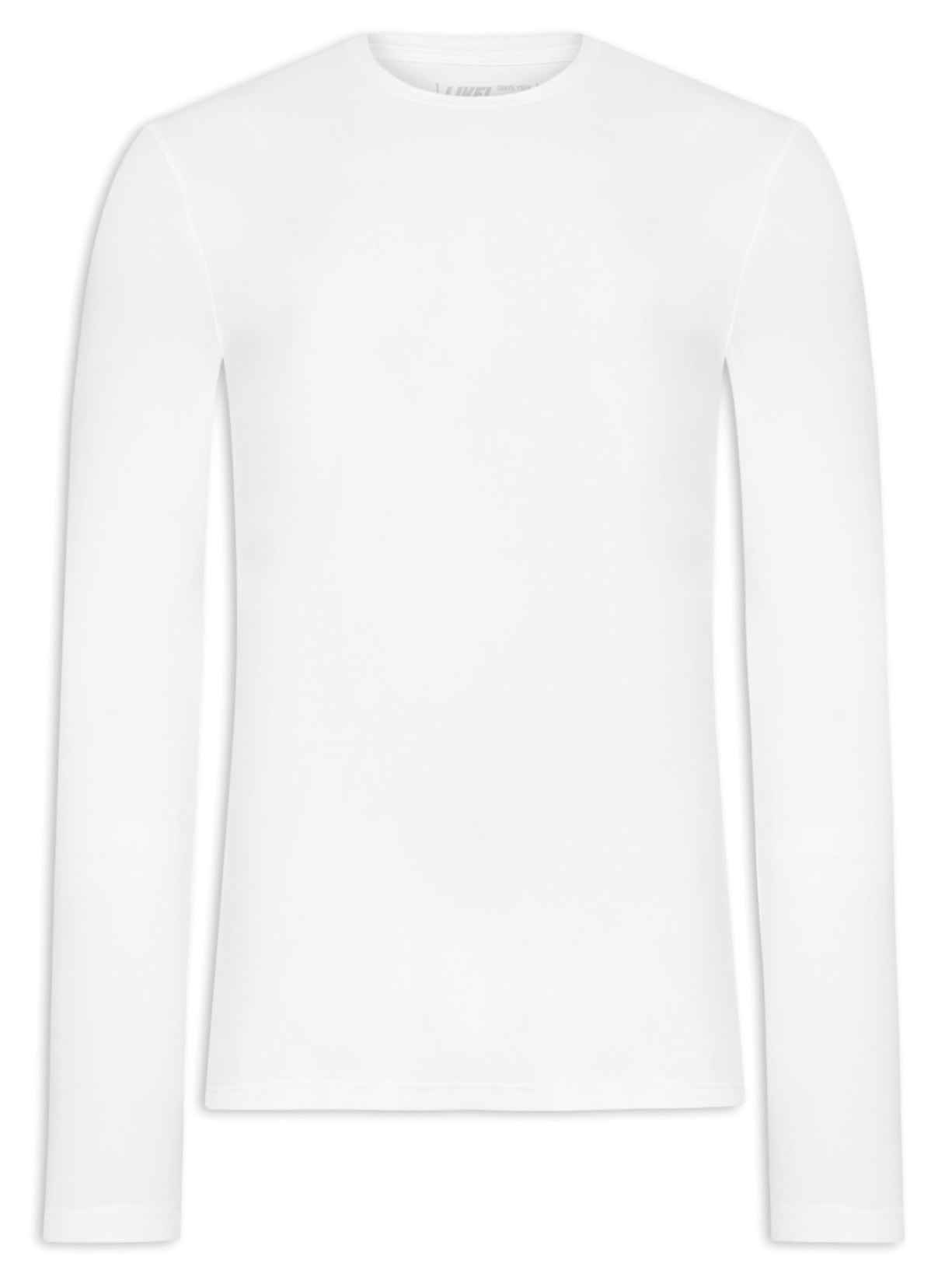 Camiseta Masculina Comfy Manga Longa - Branco