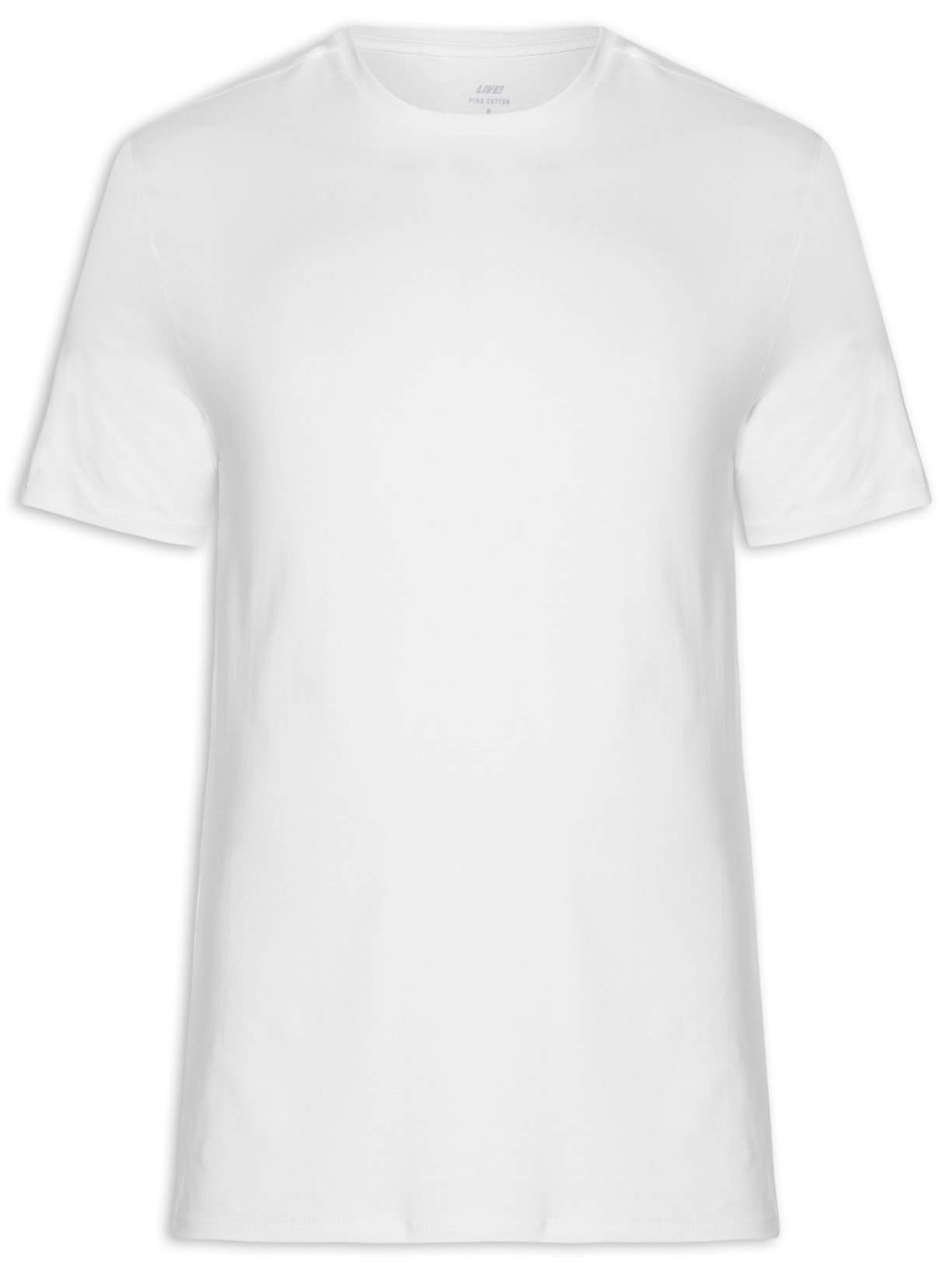 Camiseta Masculina Comfy Pima Men - Branco