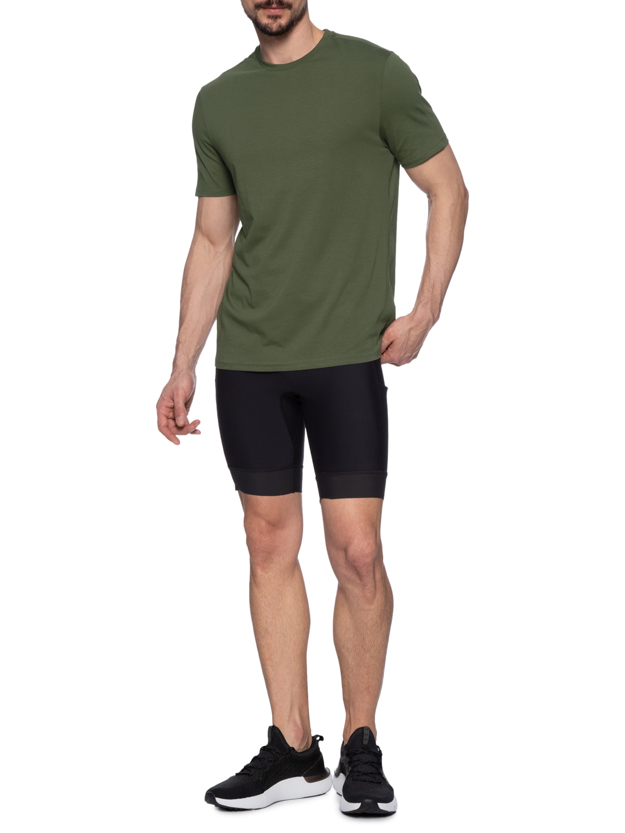 Camiseta Masculina Comfy Pima Men Verde Live!