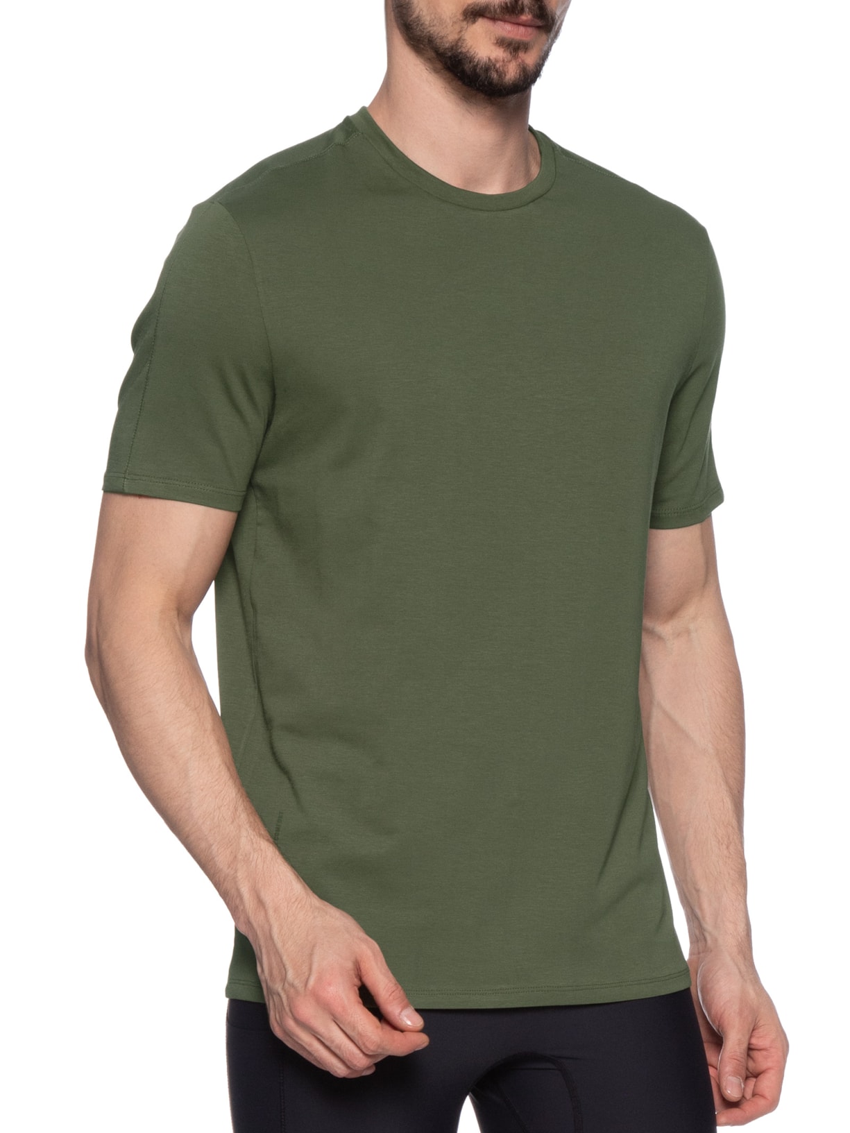 Camiseta Masculina Comfy Pima Men Verde Live!