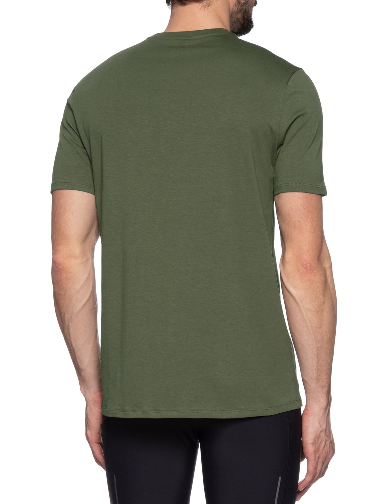 Camiseta Masculina Comfy Pima Men Verde Live!