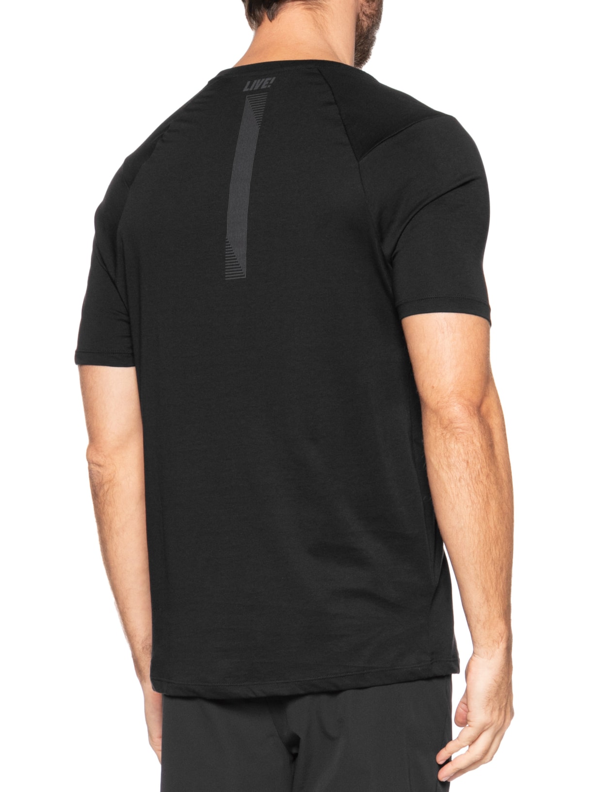 Camiseta Masculina Comfy Soft Pima Men Mistery Preto Live!