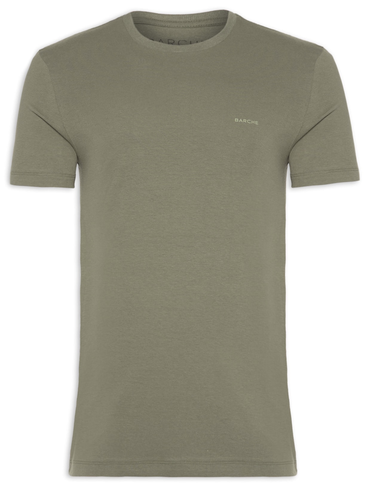 Camiseta Masculina Confort Estampado - Verde