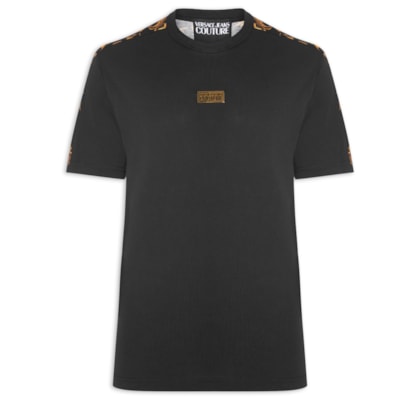 Camiseta Masculina Contr Barroco Print - Preto
