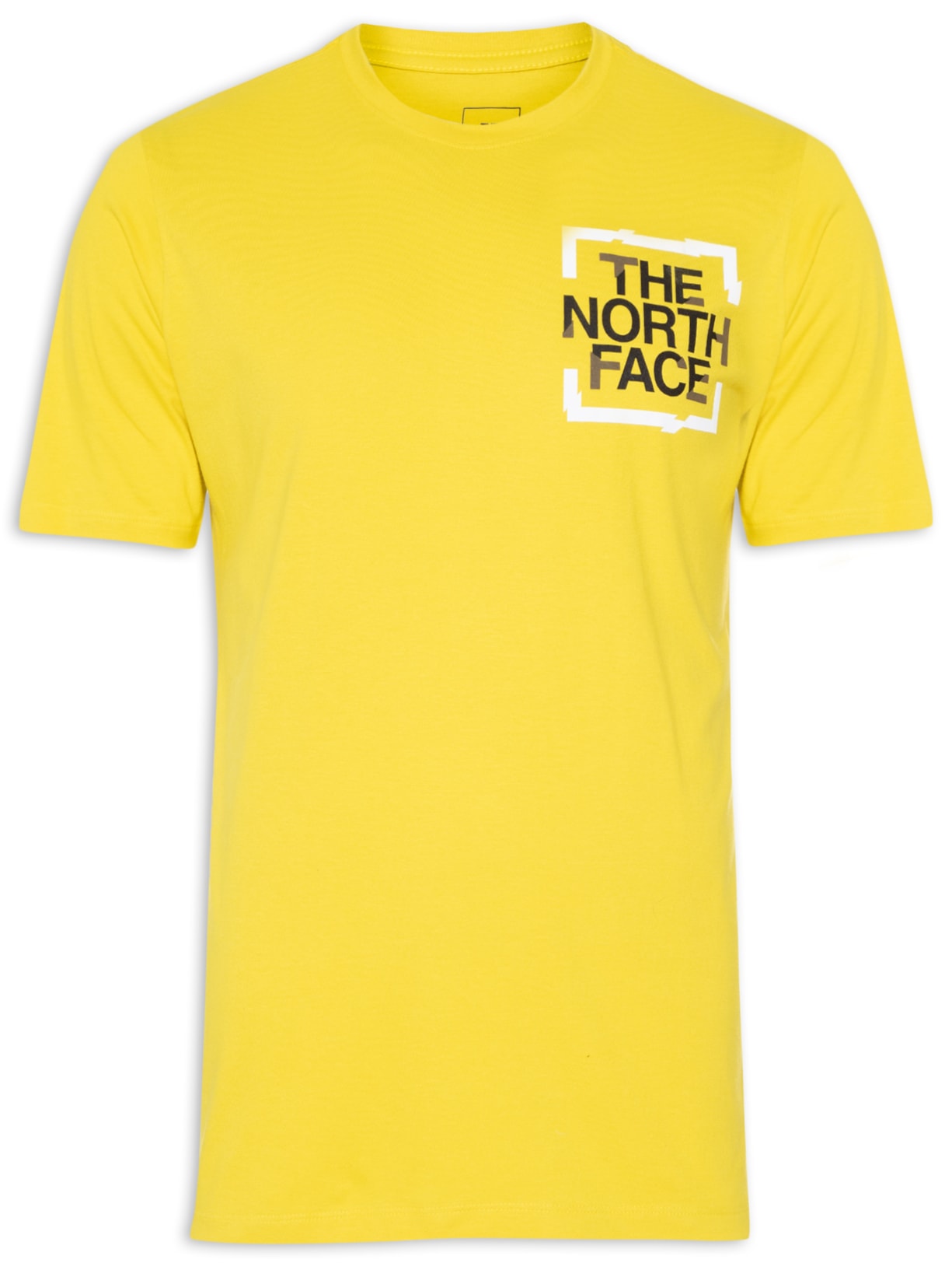 Camiseta Masculina Coordinates - Amarelo
