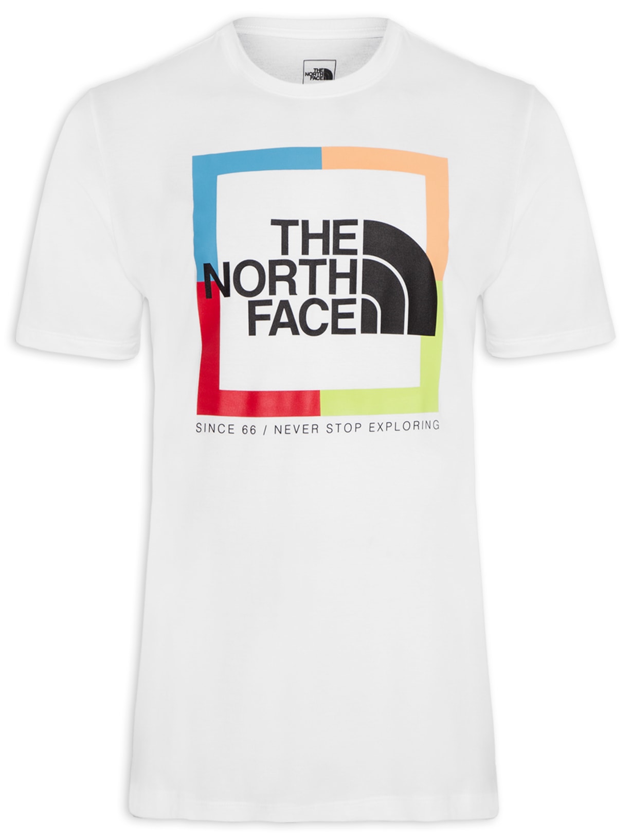 Camiseta Masculina Coordinates Branco The North Face