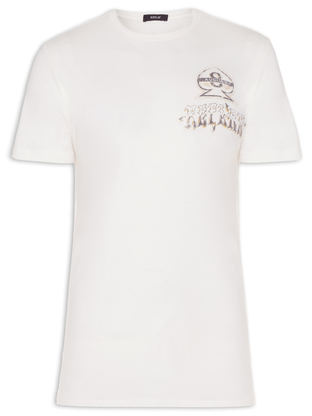 Camiseta Masculina Copas 8 - Branco