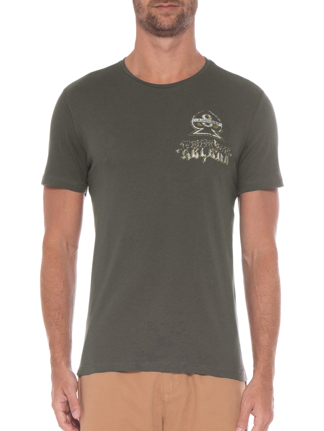 Camiseta Masculina Copas 8 Preto Replay