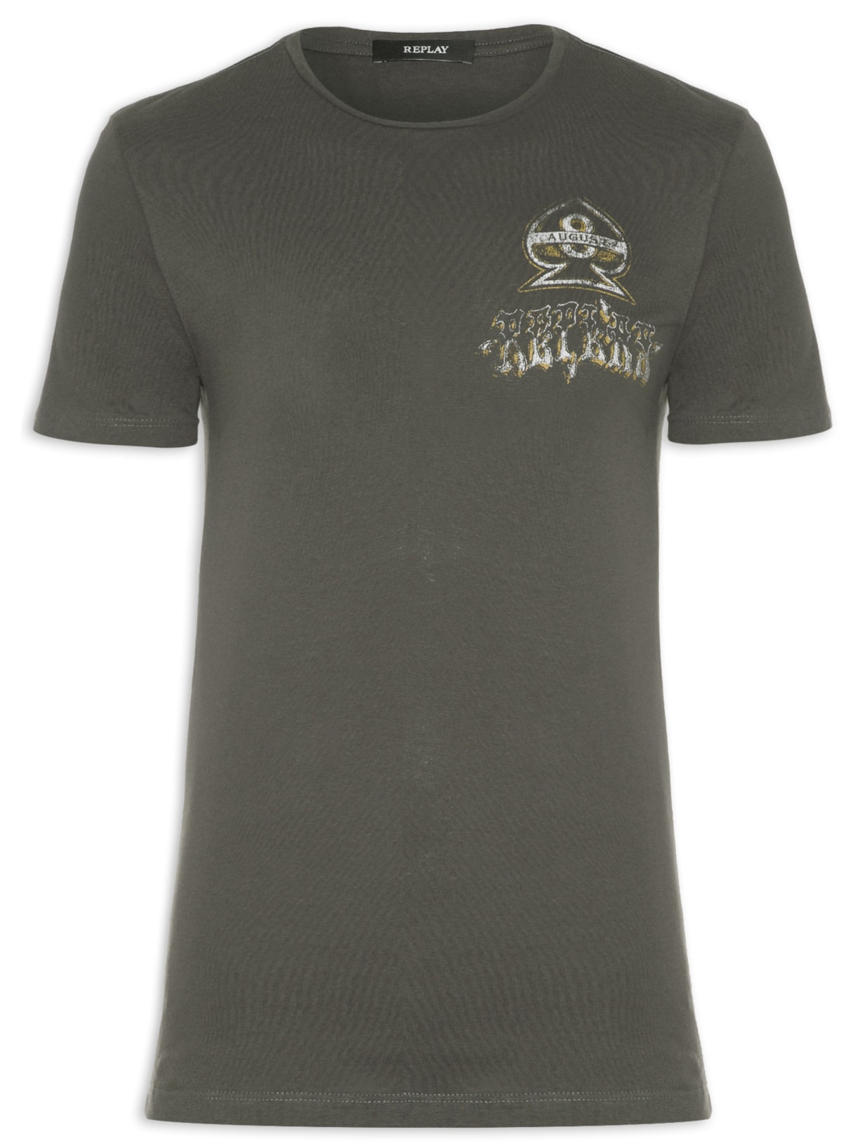 Camiseta Masculina Copas 8 - Preto