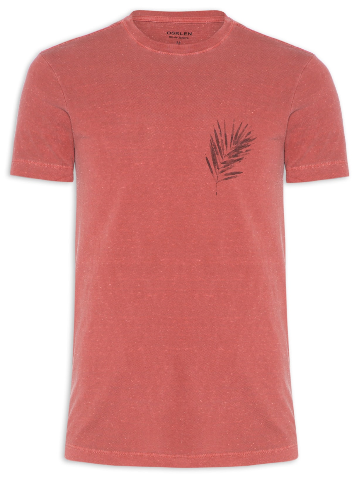 Camiseta Masculina Coqueiro - Vermelho