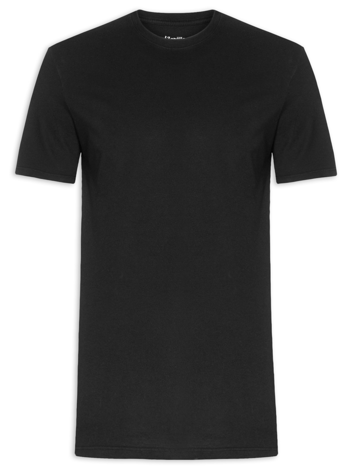 Camiseta Masculina Corações - Preto