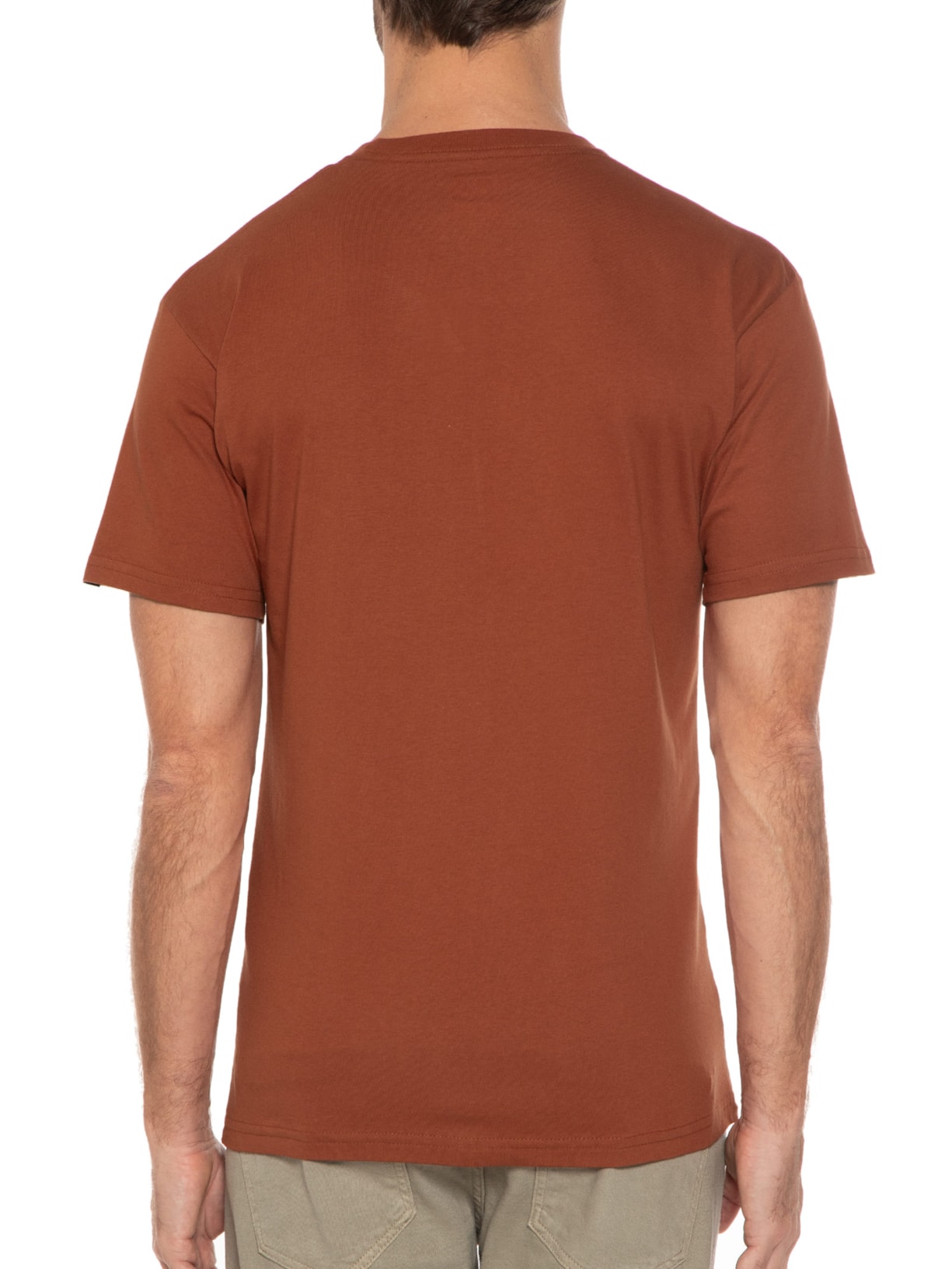 Camiseta Masculina Core Basics Tee Laranja Vans