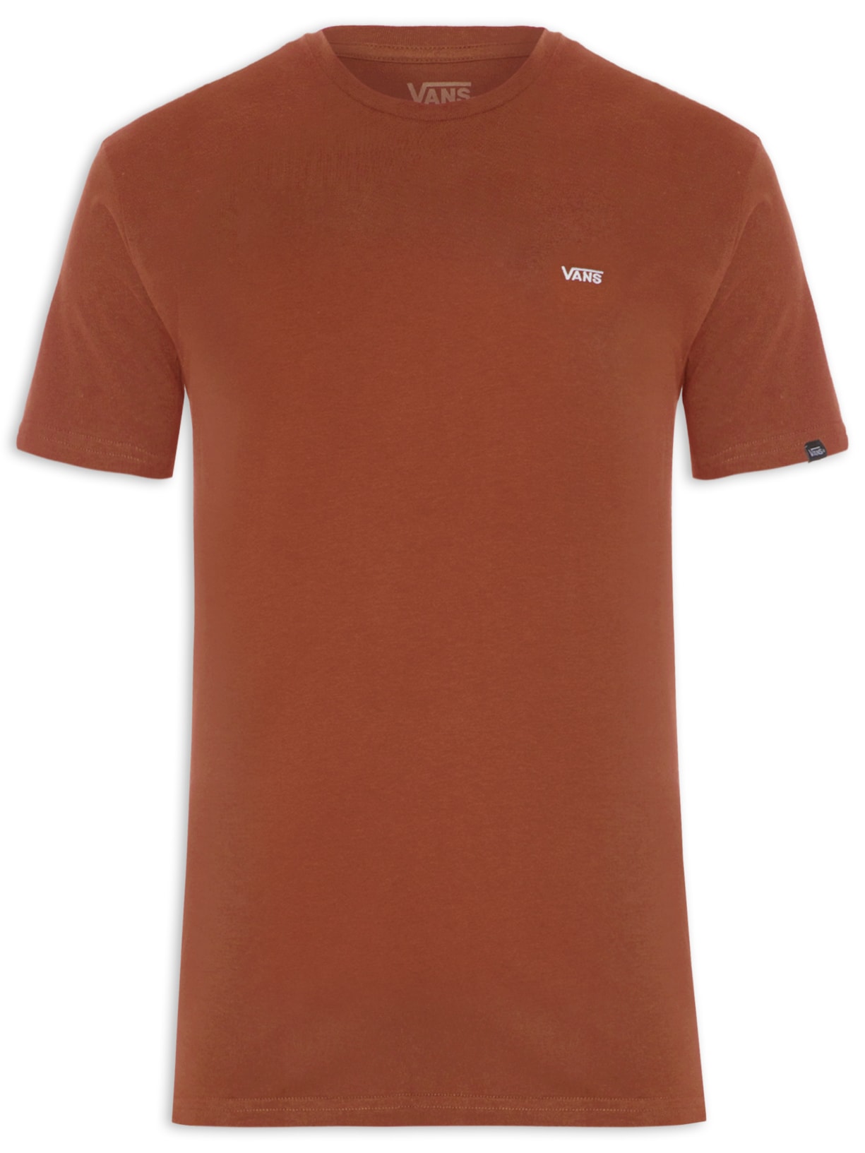 Camiseta Masculina Core Basics Tee Laranja Vans
