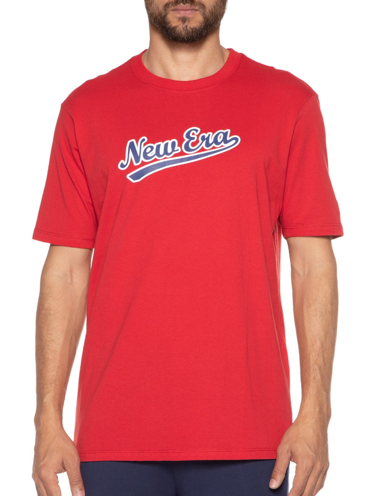 Camiseta Masculina Core Branded Vermelho New Era