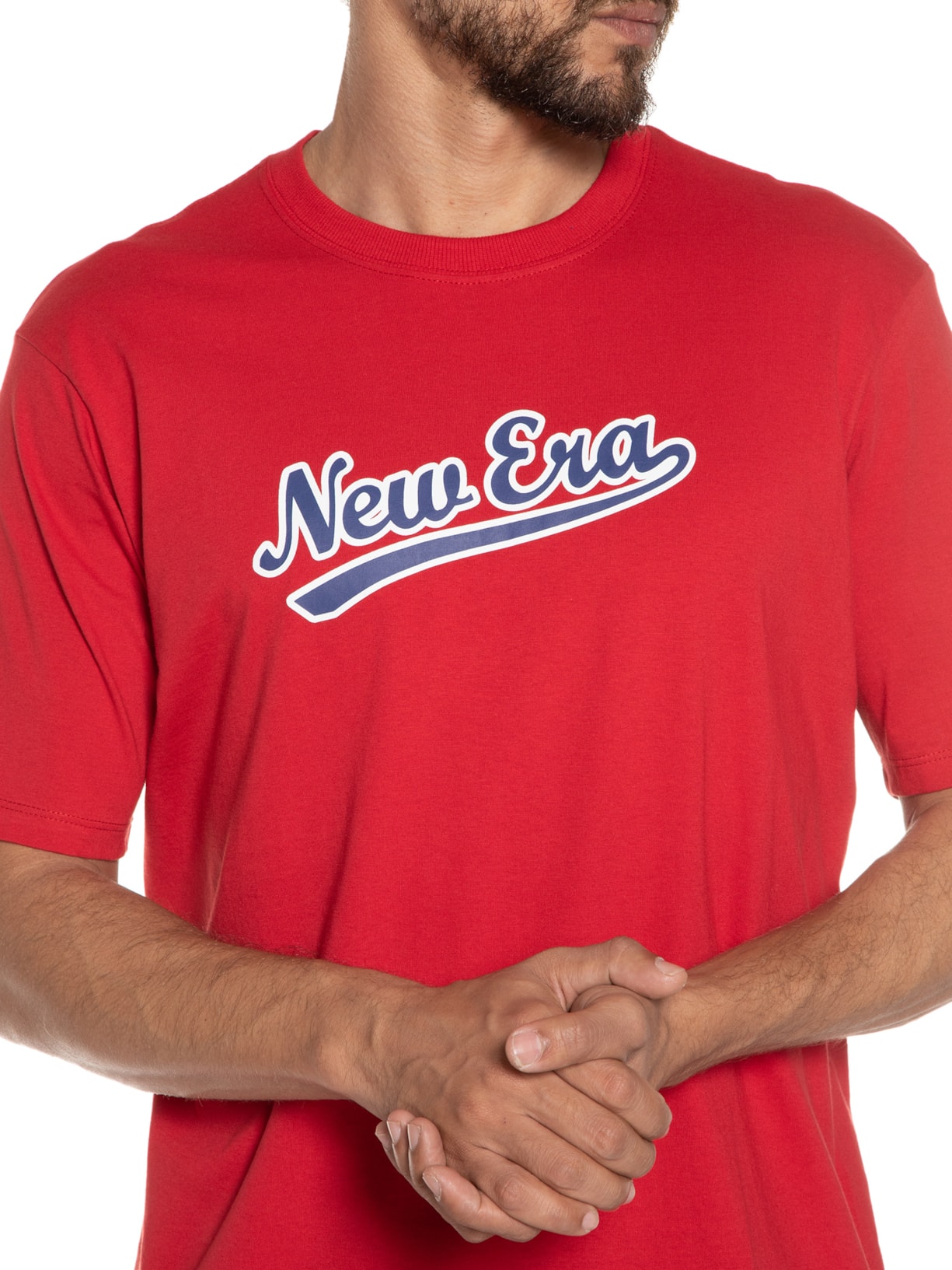 Camiseta Masculina Core Branded Vermelho New Era