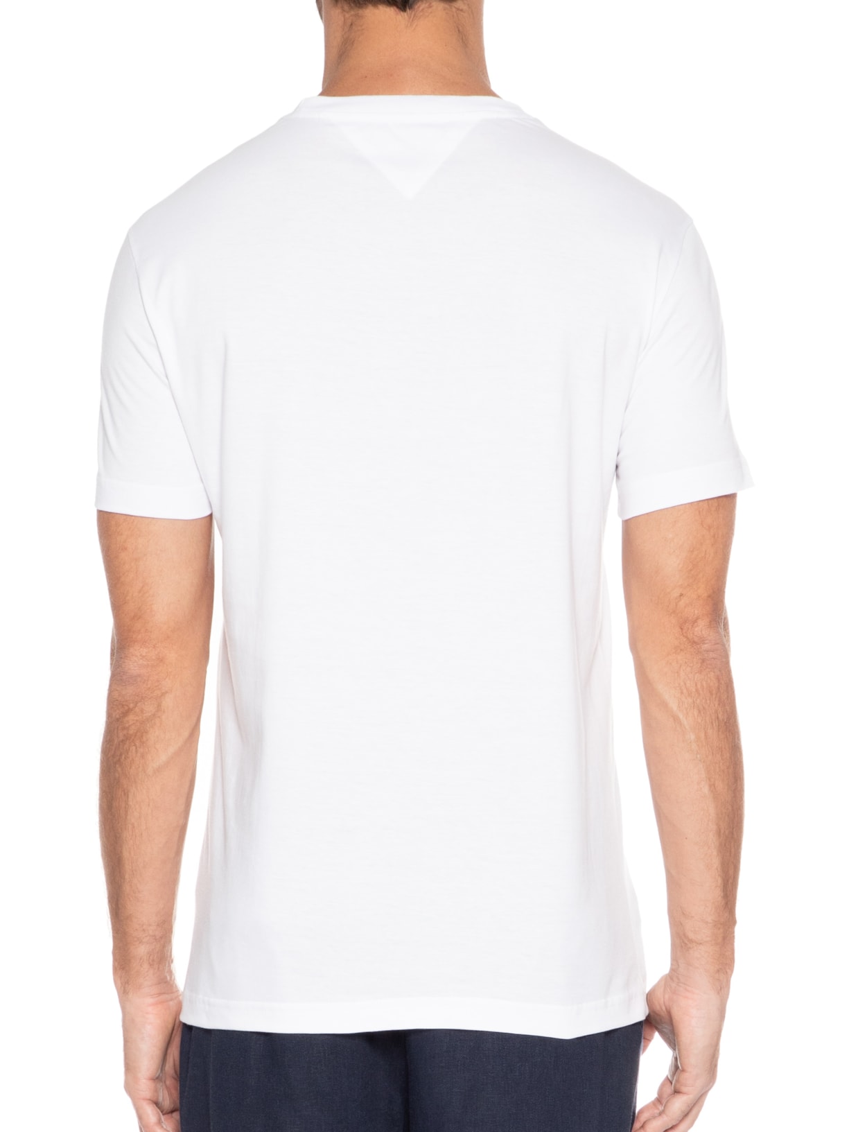 Camiseta Masculina Core Logo Branco Tommy Hilfiger