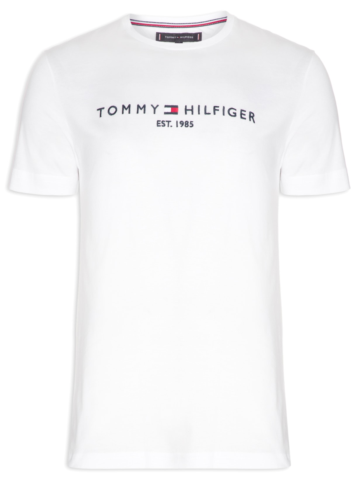 Camiseta Masculina Core Logo Branco Tommy Hilfiger
