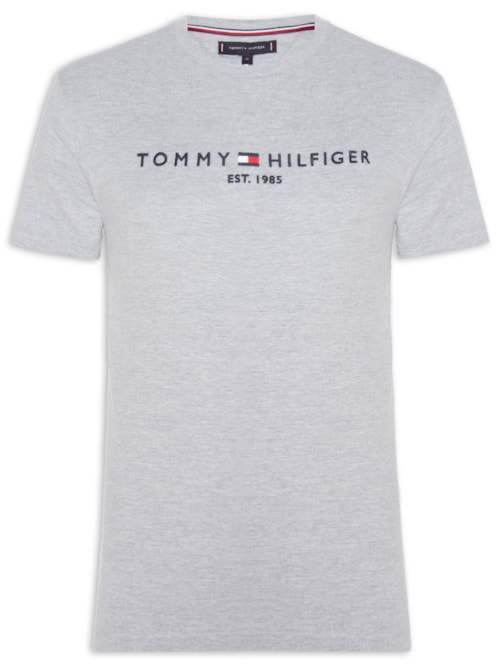 Camiseta Masculina Core Logo Tee - Cinza