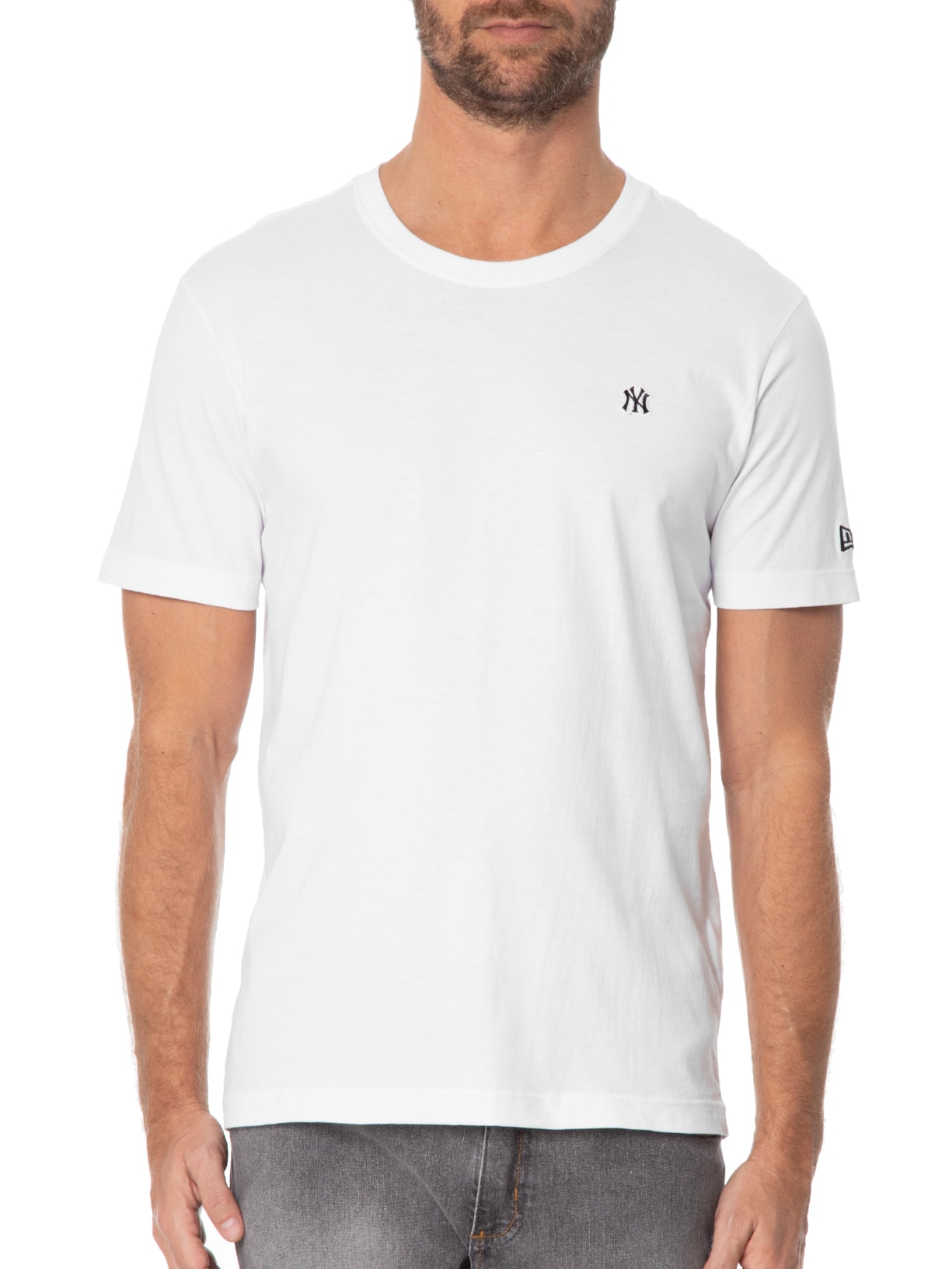 Camiseta Masculina Core Neyyan Branco New Era