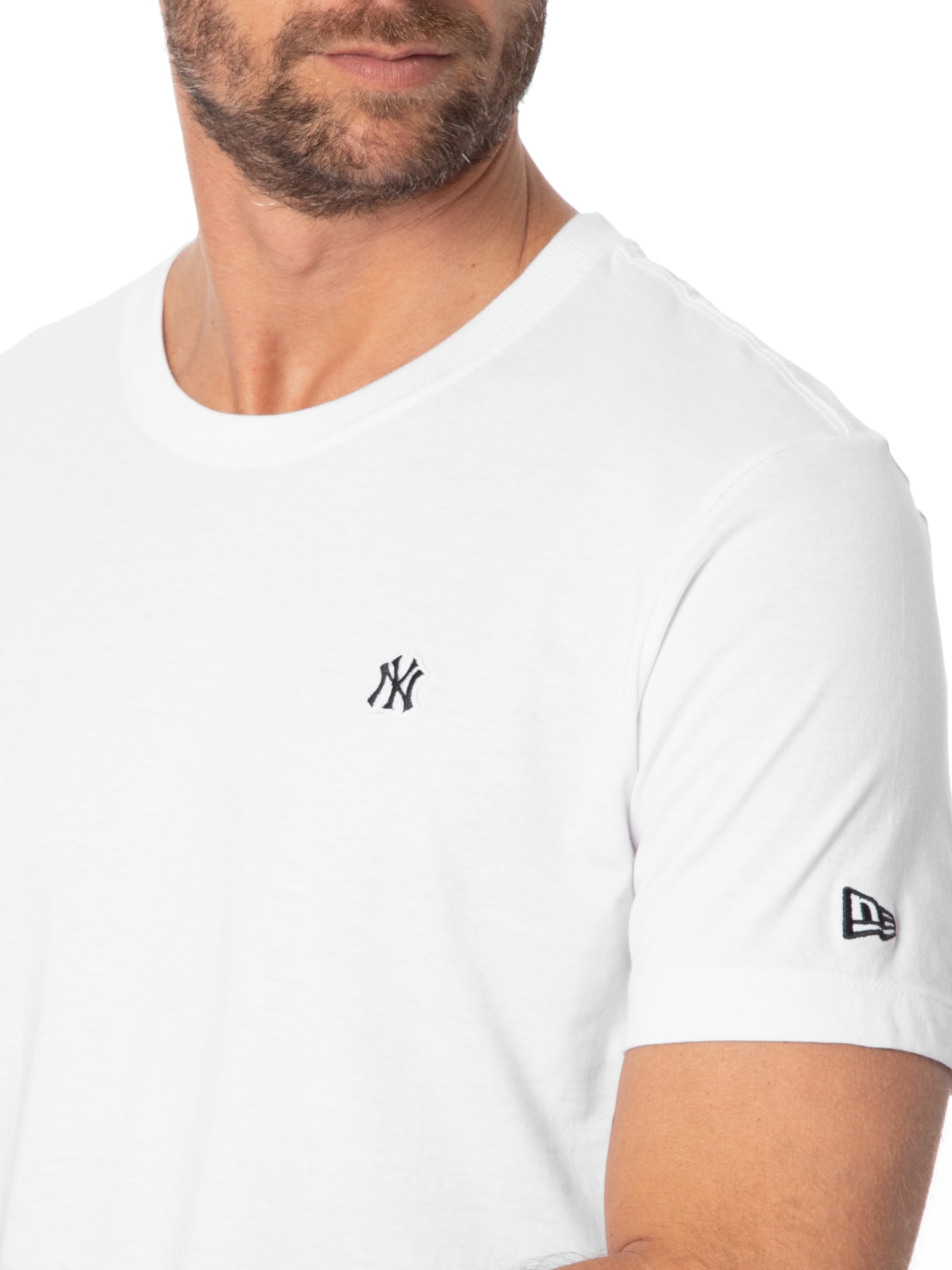 Camiseta Masculina Core Neyyan Branco New Era