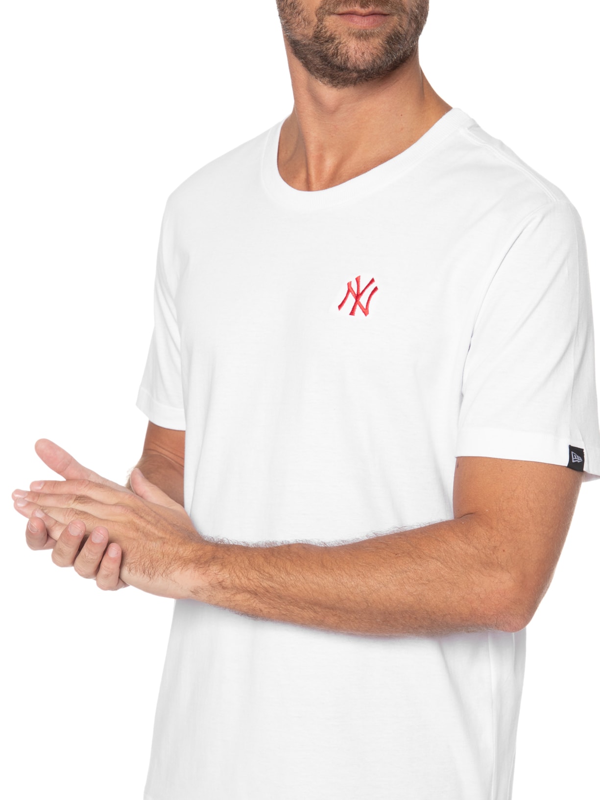 Camiseta Masculina Core Neyyan Branco New Era