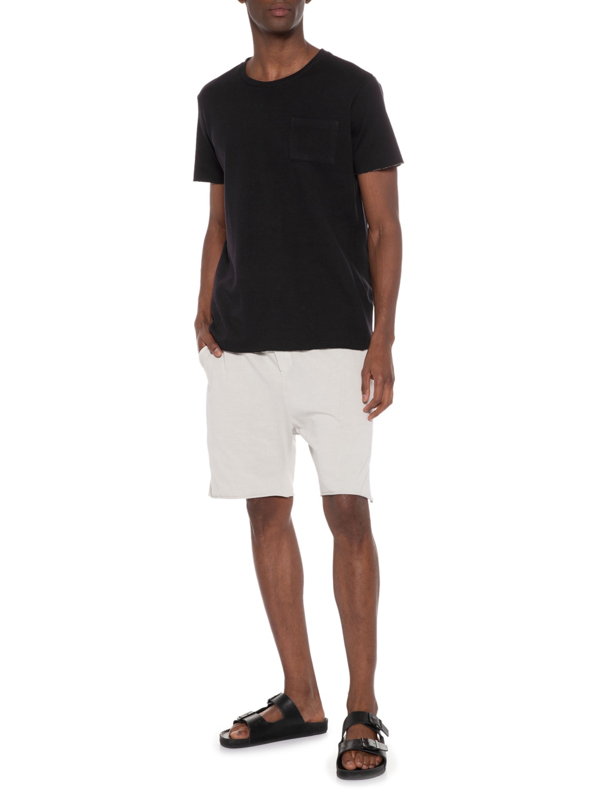 Camiseta Masculina Corniche Preto Foxton