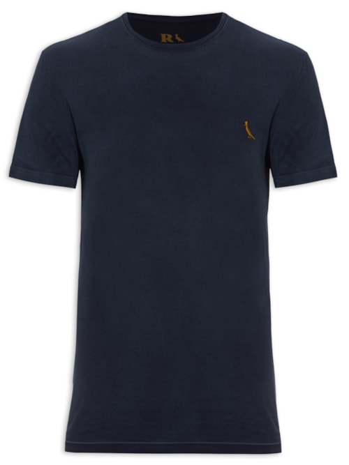 Camiseta Masculina Corrosão - Azul