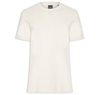 Camiseta Masculina Cotton Blend Bubble-Jacquard Tiburt 240 - Branco