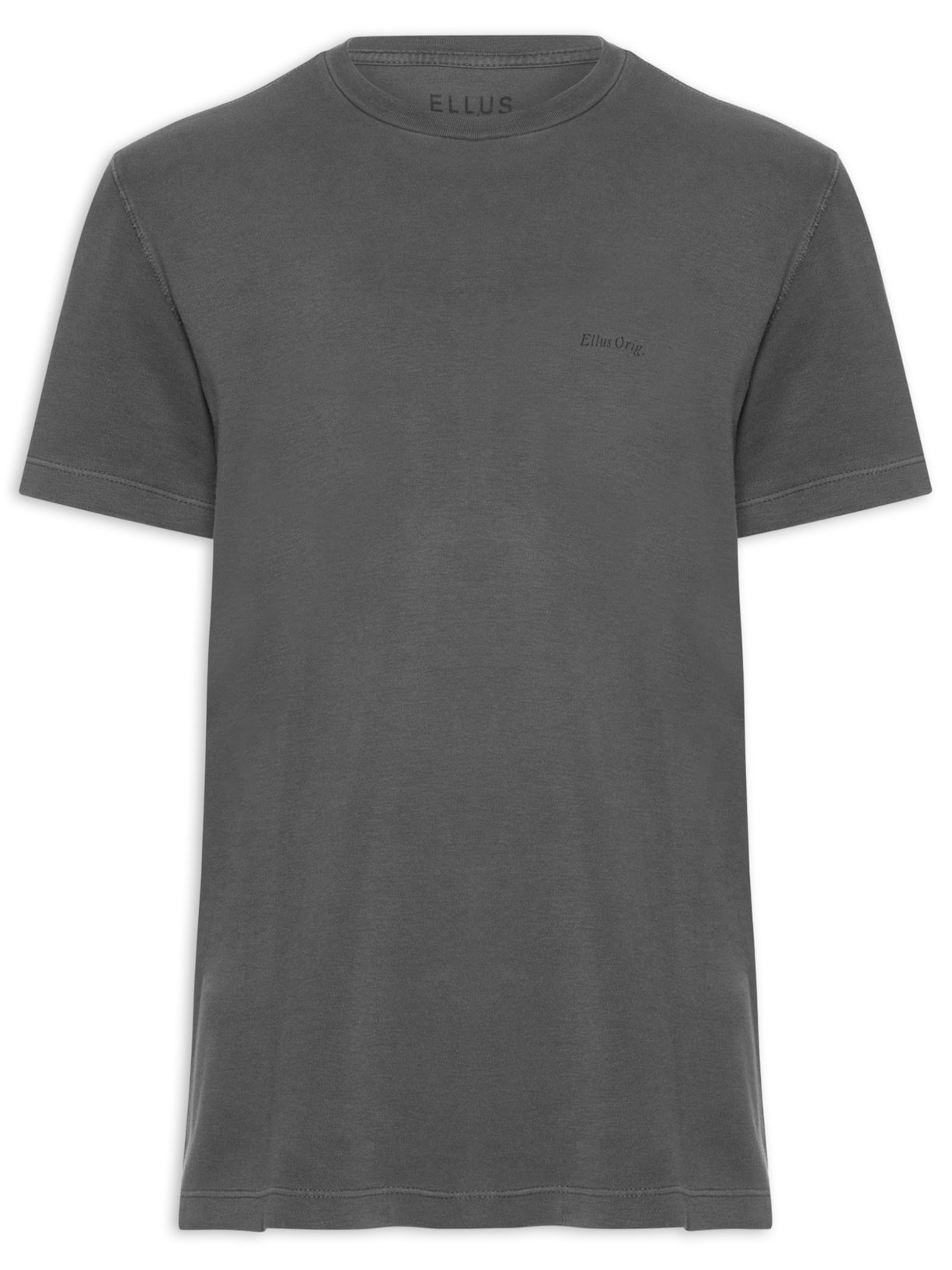 Camiseta Masculina Cotton Carmel Marble Class - Cinza