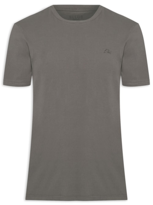 Camiseta Masculina Cotton Fine Aquarela Class - Cinza