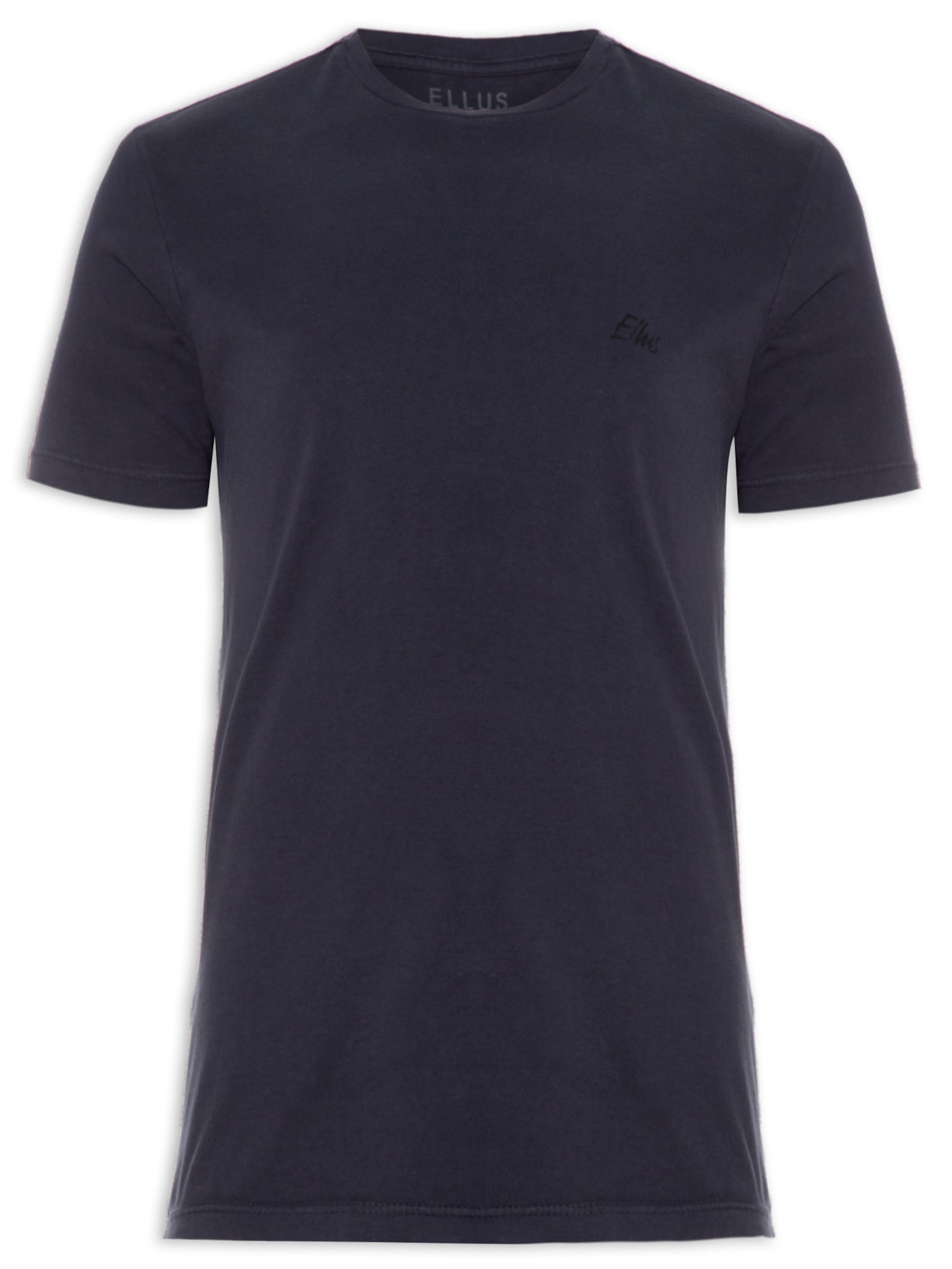 Camiseta Masculina Cotton Fine Aquarela Classic Manga Curta - Azul