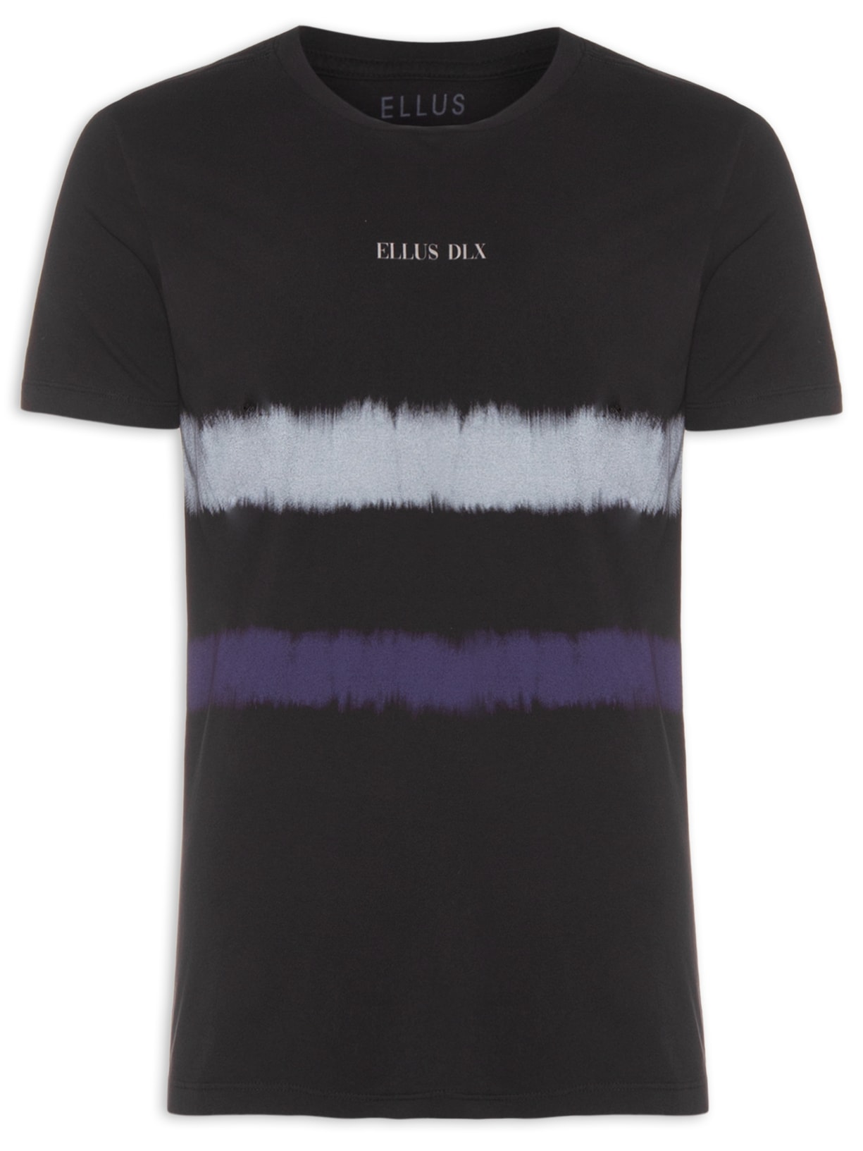 Camiseta Masculina Cotton Fine Dlx Ty Dye Classic - Preto