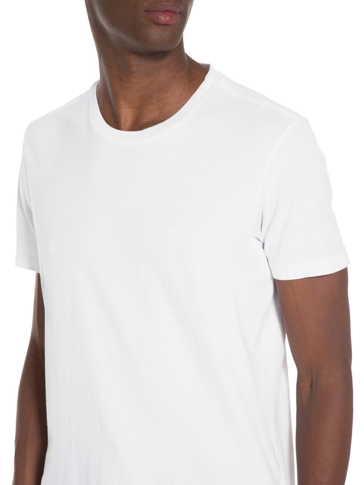 Camiseta Masculina Cotton Fine Easa Classic Branco Ellus