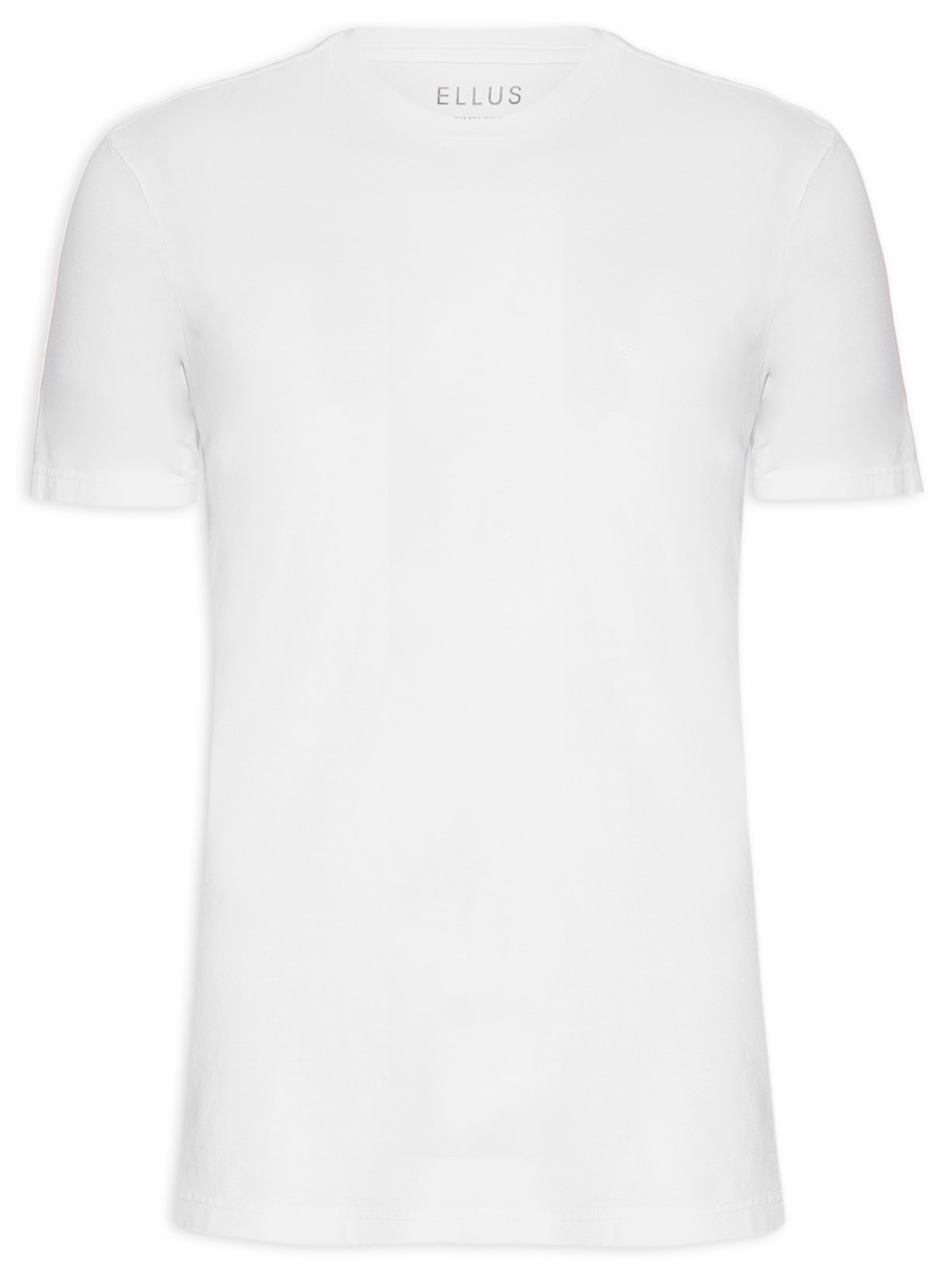 Camiseta Masculina Cotton Fine Easa Classic - Branco