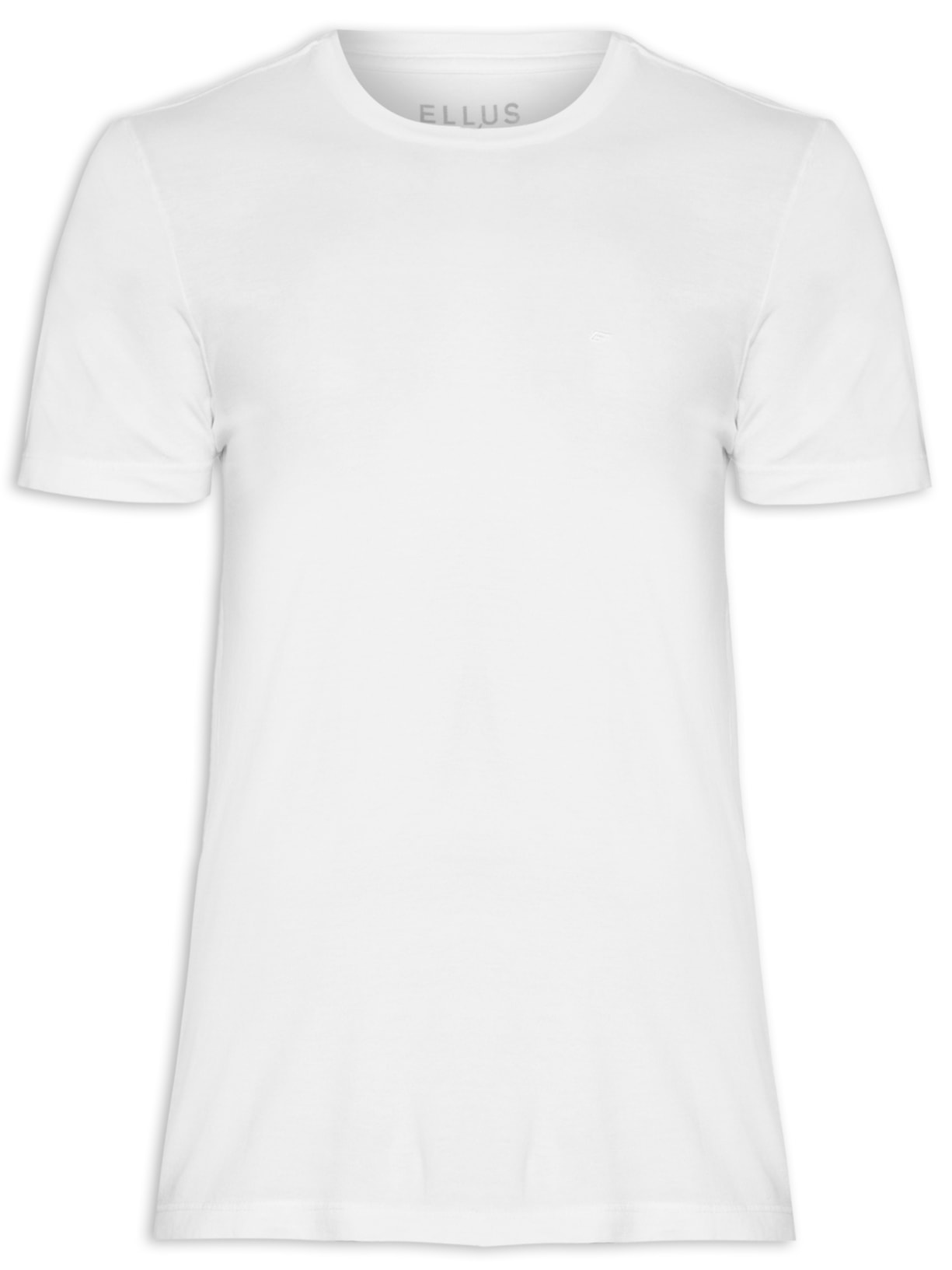 Camiseta Masculina Cotton Fine Easa Classic - Branco
