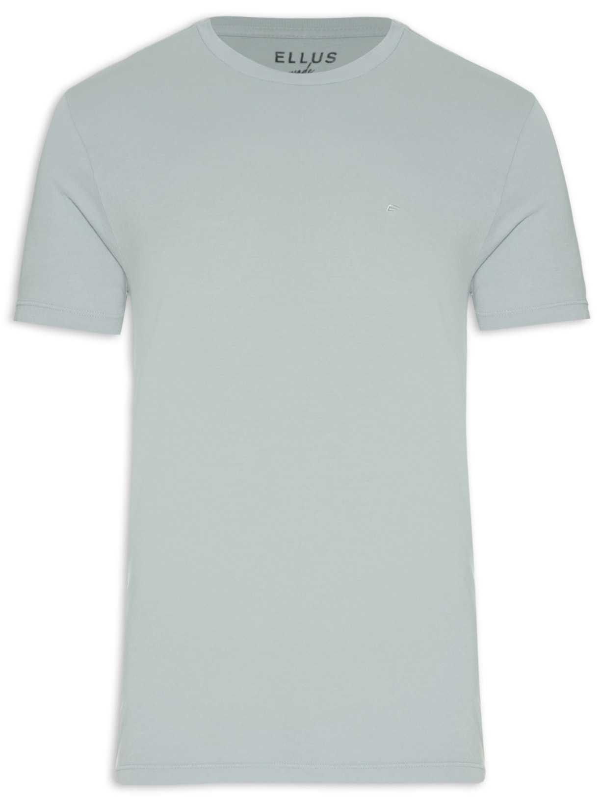 Camiseta Masculina Cotton Fine Easa Classic Manga Curta - Cinza