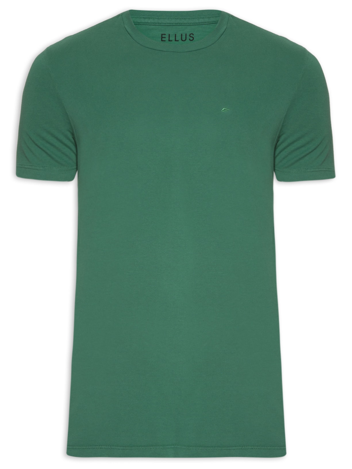 Camiseta Masculina Cotton Fine Easa Classic Manga Curta - Verde