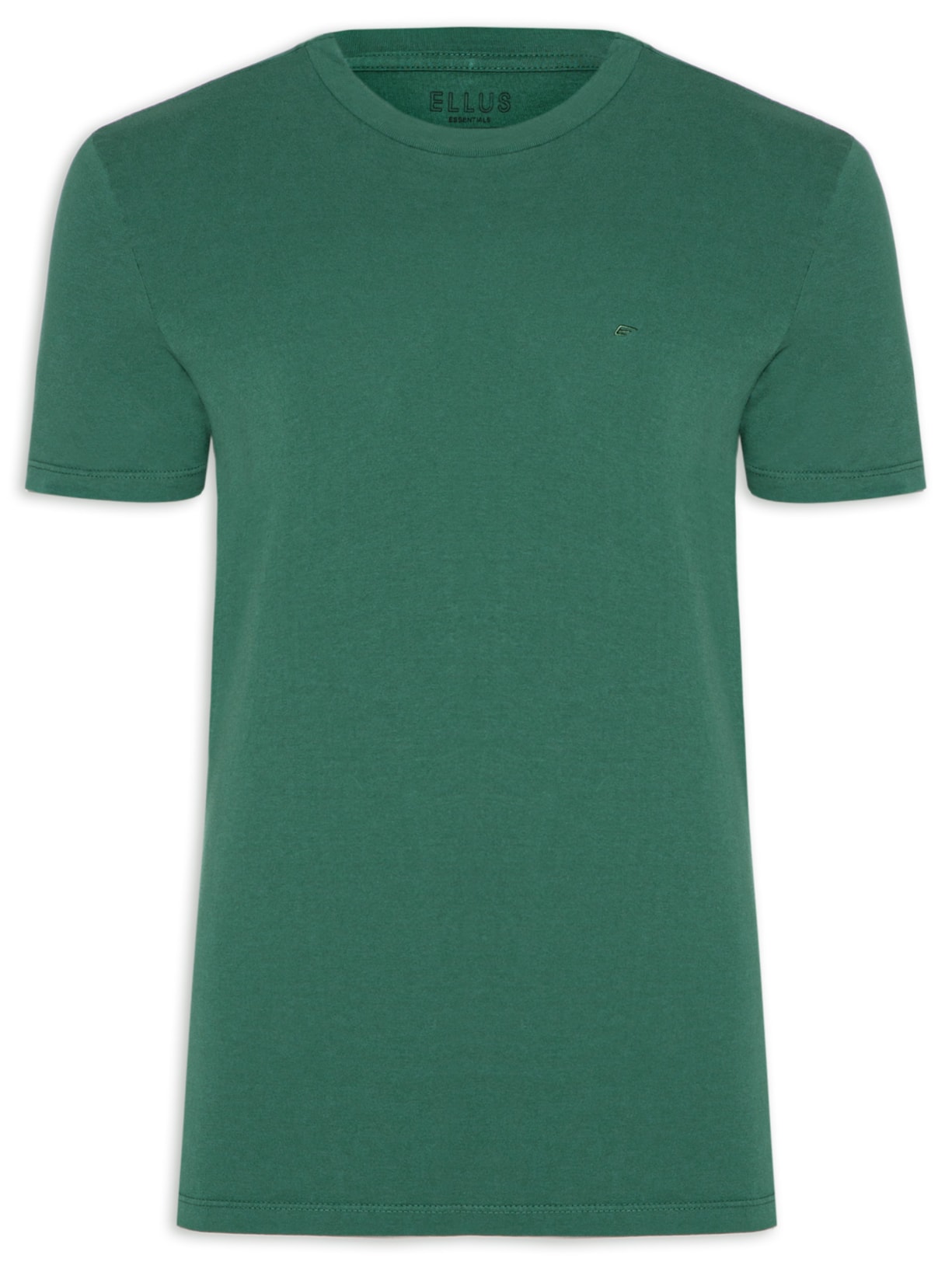 Camiseta Masculina Cotton Fine Easa Classic Manga Curta - Verde