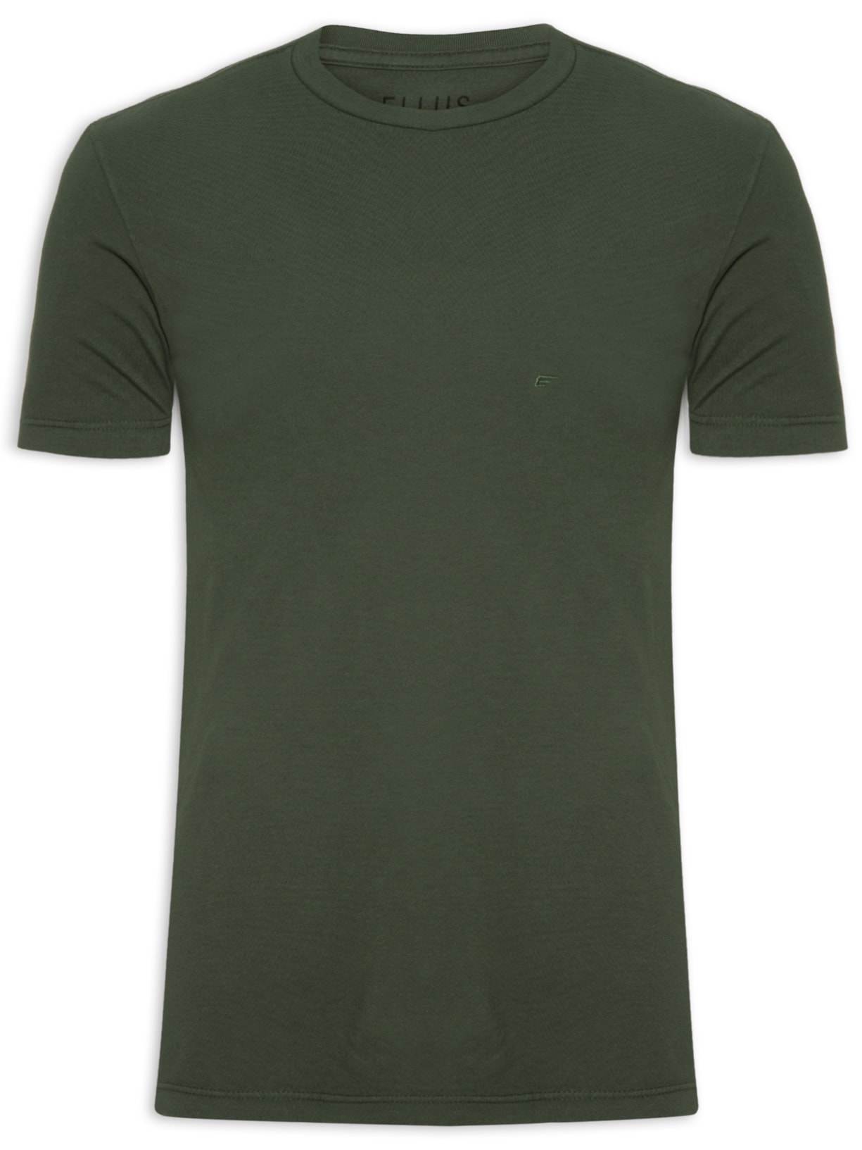 Camiseta Masculina Cotton Fine Easa Classic - Verde