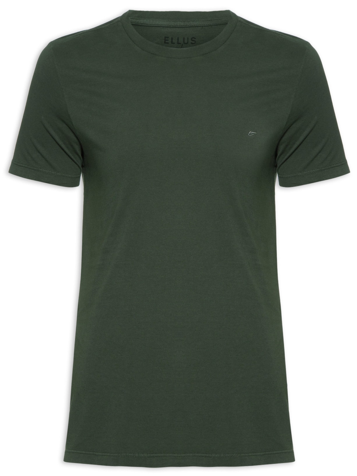 Camiseta Masculina Cotton Fine Easa Classic - Verde