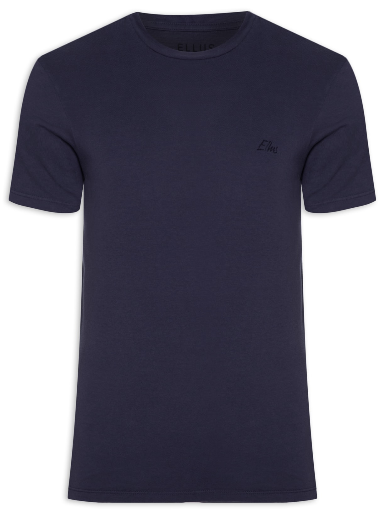 Camiseta Masculina Cotton Fine Ellus Aquarela Classic - Roxo