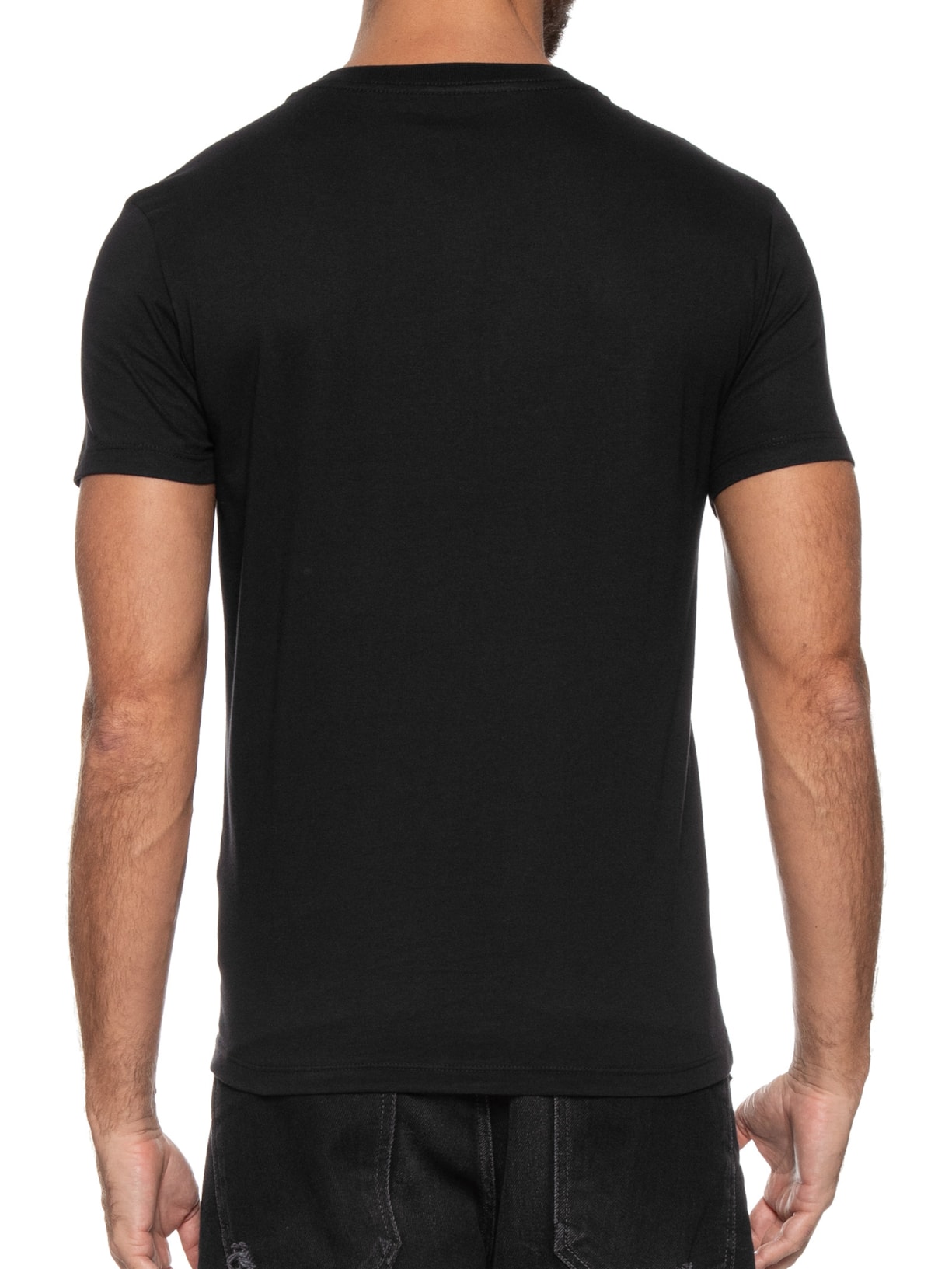 Camiseta Masculina Cotton Fine Ellus Orig Classic Preto Ellus