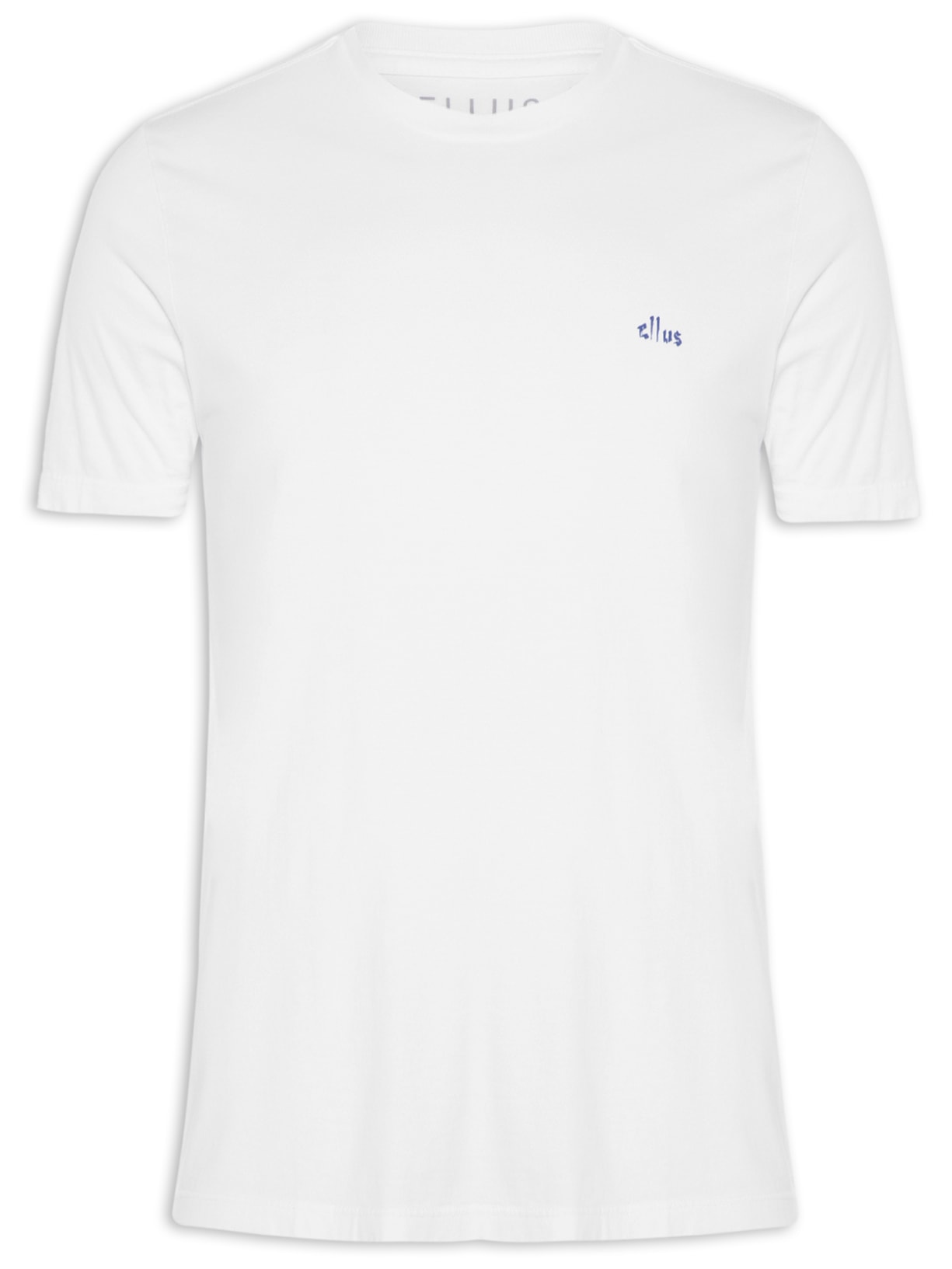 Camiseta Masculina Cotton Fine Gothic Classic - Branco