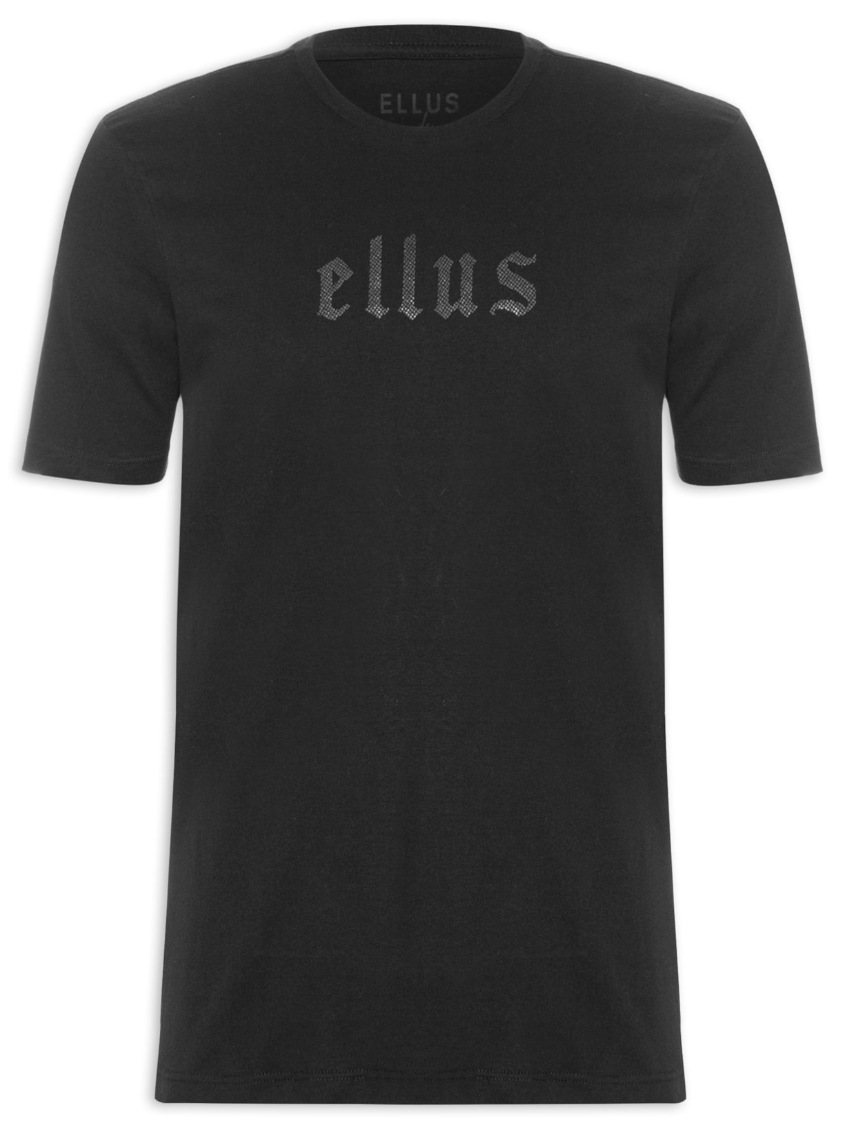 Camiseta Masculina Cotton Fine Gothic Classic - Preto