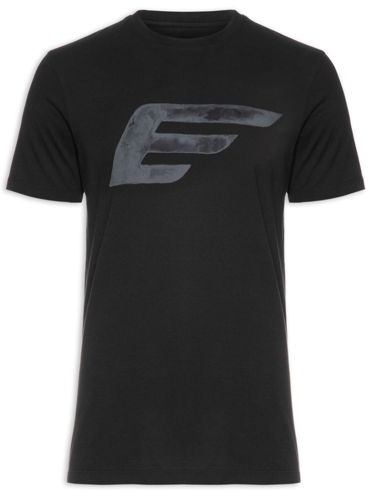 Camiseta Masculina Cotton Fine Maxi Easa Classic Manga Curta - Preto