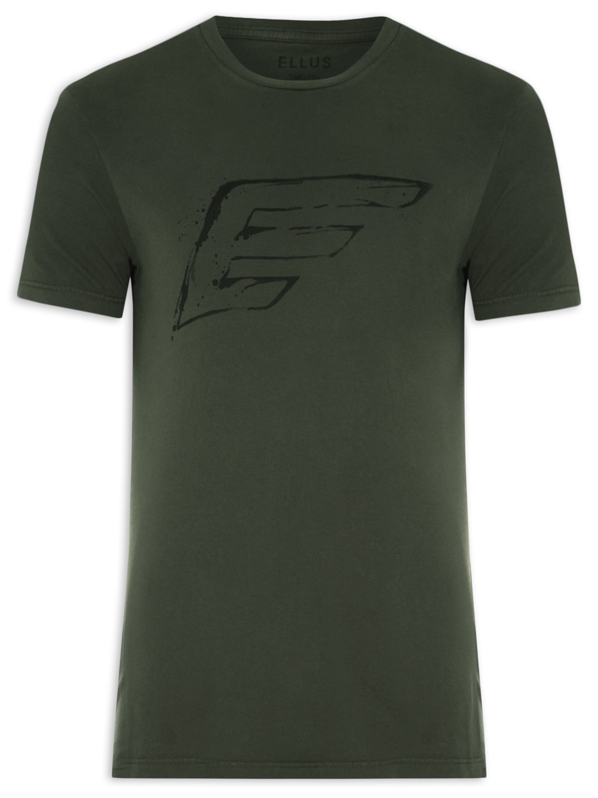 Camiseta Masculina Cotton Fine Maxi Easa Classic Manga Curta - Verde